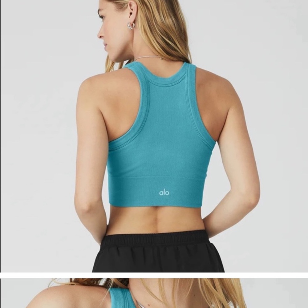 Alo Seamless Delight High Neck Tank